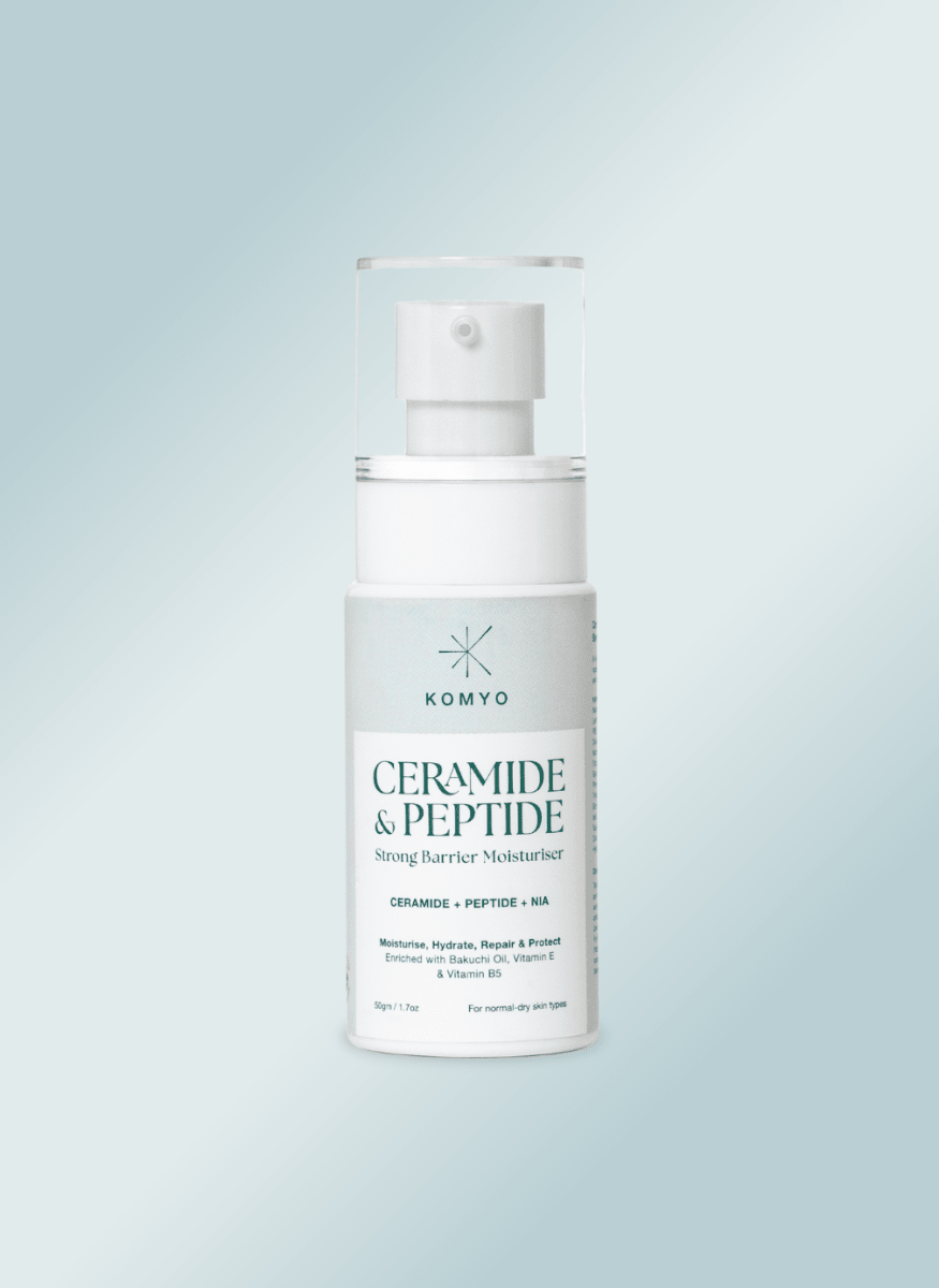 Ceramide & Peptide <br> Strong Barrier Moisturiser - Komyo
